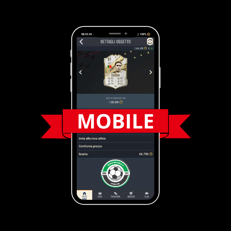 PREORDER SNIPERBOT WEBAPP (TELEFONO ) FC26